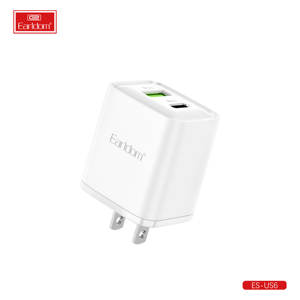 Cargador Universal de Alta Calidad Earldom 3A para Teléfono Móvil, Carga Rápida USB + Tipo C de Doble Puerto para Samsung Huawei - Product Image 1