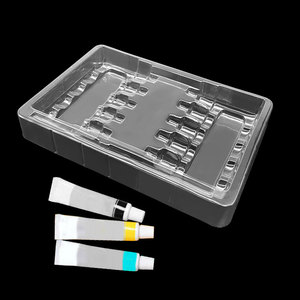 Accessori per tatuaggi accessori rettangolari in plastica usa e getta vassoio per tatuaggi tazze di inchiostro - Product Image 1