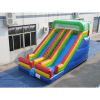 ISPORT Toboggan gonflable en PVC pour usage intérieur/extérieur