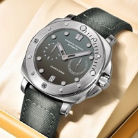 PAGANI Design PD-1767 Herren Automatik-Taucheruhr 200M Wasserdicht Luxus Top-Marke AR Saphirglas