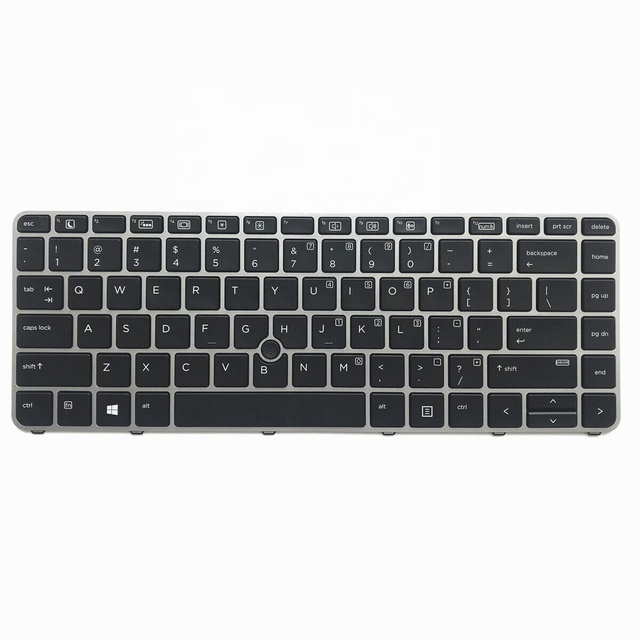 Replacement Backlit Keyboard for HP EliteBook 840 G3 840 G4 745 G3 US Layout 836308-001 821177-001 Laptop