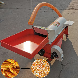 Moissonneuse-batteuse à maïs à moteur électrique semi-automatique à haute efficacité, capacité de 300 à 600 kg/h, aspiration tubulaire - Product Image 2