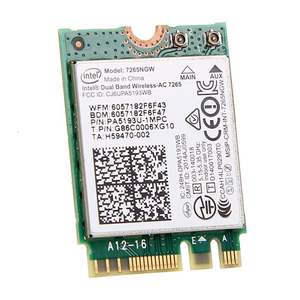 Adaptateur réseau bi-bande sans fil-<span class=keywords><strong>AC</strong></span> 1200M WiFi 7265NGW Pour <span class=keywords><strong>Intel</strong></span> <span class=keywords><strong>7265</strong></span> Wi-Fi 802.11ac 2x2 Pour BT 4.0 NGFF M.2 Wlan Card Network Adapter - Product Image 6