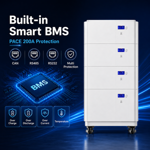 Système d'énergie domestique empilable 5Kwh 10Kwh 15Kwh, batterie solaire au lithium 51.2V 100Ah 200Ah 300Ah 314Ah, pack de batteries LiFePO4 48V - Product Image 3