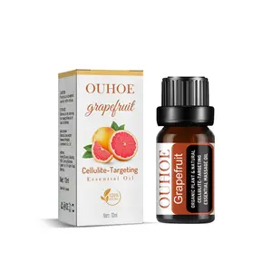 High Quality 10ml Cellulite Organic Plant Extracts Essential Oil Lose Weight Face Body Massage Slimming Oil Fat Burning