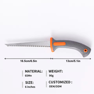 6inches Wallboard Cutter with PP <strong>Plastic</strong> Handle Cutting <strong>Saw</strong> for Drywall Plasterboard - Product Image 2