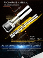 Nouvelle Presse à Huile Commerciale Automatique T11 en Acier Inoxydable de Qualité Alimentaire pour la Production d'Huile Comestible de Tournesol et d'Amande