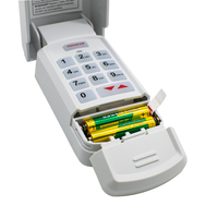 Teclado inalámbrico para puerta de garaje, sin llave, 315mhz, 390mhz, código de acceso con contraseña, control remoto, sistema de acceso de seguridad resistente a la intemperie