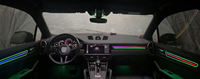 Kit d'éclairage ambiant dynamique Cardoo Symphony pour Porsche Cayenne 18-23, éclairage intérieur amélioré, éclairage ambiant du tableau de bord et des panneaux de porte