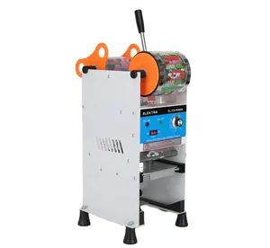 Custom High Quality 300W 80MM Cup Sealer OEM Universal Food Cup Sealer Packing Machine