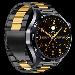 WS-26 Smart Watch 3 Gratis Metalen Bandjes Siliconen Lederen Riemen Voor Mannen Vrouwen Amoled Hd Scherm Sportmodi Ip67 Smartwatch