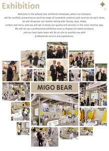 Parque de juegos infantil MIGO Bear con diseño de cielo estrellado, valla de seguridad para bebés, barandilla de protección, casa pequeña de interior, área de juegos para niños - Product Image 6