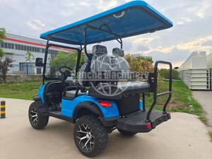 Voiturette de golf électrique 2 places de haute qualité 48V avec moteur 5KW à longue autonomie, inspirée du camion benne lourd, à prix abordable - Product Image 4