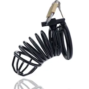 Cock Cage Male Chastity Device Lock Cage Sex Toy for Men Including Key and Lock