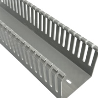 Goulotte de câblage murale en PVC ignifuge 50x50, résistante au feu, avec isolation solide, certifiée CE, anti-UV