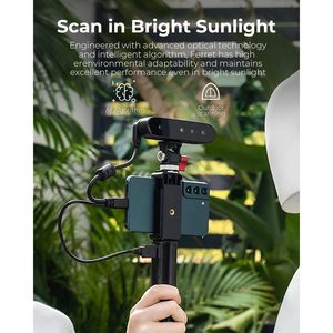 Escáner 3D Creality Cr-Scan Ferret, 30 Fps, Precisión de 0.1 mm, Color Completo, Inalámbrico, para Impresión 3D en Android - Product Image 4