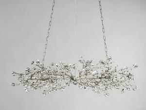 Lustre linéaire Long Fiore en cristal pour escalier, lustre pour salon, villa, lampe suspendue de luxe, <span class=keywords><strong>d</strong></span>écoration intérieure - Product Image 4