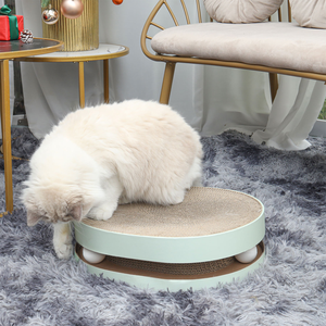 Bestseller Pet Products 2025 Katzen spielzeug Cat <span class=keywords><strong>Scratcher</strong></span> mit Spielball aus Papier Umwelt freundliche Kratz bäume & <span class=keywords><strong>Scratcher</strong></span> - Product Image 3