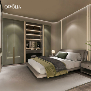OPPOLIA Serie <span class=keywords><strong>Monet</strong></span> Eleganza Moderna Serena Verde Mobili da Cucina Completi Arredamento Casa Progetto Villa Design per Tutta la Casa - Product Image 3