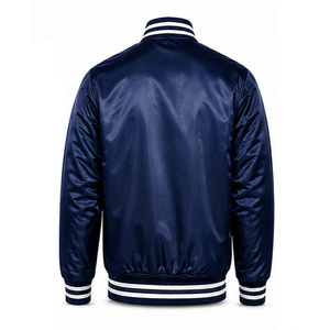 Chaqueta de Hombre Personalizada al Por Mayor, OEM, 100% de Alta Calidad, Chaqueta de Satén Impermeable para Hombre, Chaqueta de Invierno de Satén para Hombre - Product Image 2