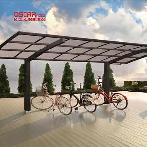 Offre Spéciale : Auvent de Jardin en Aluminium 3x5m pour Deux <span class=keywords><strong>Voitures</strong></span> – <span class=keywords><strong>Prix</strong></span> le Plus Bas – Protection Extérieure pour Allée de Stationnement et <span class=keywords><strong>Carport</strong></span> - Product Image 1