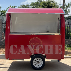 Chariot de nourriture de couleur personnalisable | Vibrant, mobile et prêt pour la personnalisation du logo/signe - Product Image 6