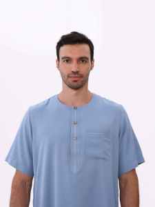 AL HARAMAIN Nouvelle robe de prière musulmane pour hommes, mode du Moyen-Orient, magnifique pour homme - Product Image 5