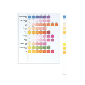(Разработанно специально для заказчика)/поо (производство оригинального тест-полоска Экспресс тест-наборы <span class=keywords><strong>10</strong></span> параметр питьевой воды плавательного Бассеина аквариума пруды воды тест-полоски - Product Image 6