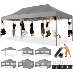 10x20ft bật lên khung hợp kim nhôm triển lãm thương mại lều cho các sự kiện buniess tán ngoài trời gazebos Lều màu tùy chỉnh cho bữa tiệc - Product Image 4