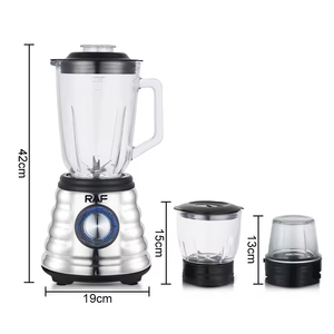 Extractor de Jugos Lento Eléctrico Multifuncional de 500W de Alta Eficiencia, Capacidad de 1.5L, Cuchillas de Acero Inoxidable para Uso Profesional en la Cocina - Product Image 4