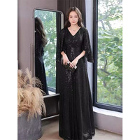 Robe de chœur dorée, style français, pour une entrée de cérémonie hautement performante et élégante