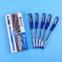 Stylo à encre gel 0,5 mm en gros, stylo promotionnel avec logo personnalisé, Bailingniao 1560, papeterie de bureau classique, bleu, noir, rouge, écriture fluide