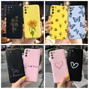 Por Poco M3 silicona caso de dibujos animados lindo suave de la cubierta en Xiaomi Poco M3 teléfono caso para versión Global Xiomi Poco M3 PocoM3 M 3 cubierta