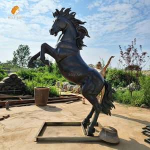 Grande Scultura di Cavallo in Bronzo Stile Europeo Personalizzata per Parchi e Giardini Esterni MILY - Product Image 2