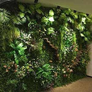 Macetero <span class=keywords><strong>Vertical</strong></span> para cultivo de plantas, suministros de pared para jardín, verde, con bolsillos - Product Image 2