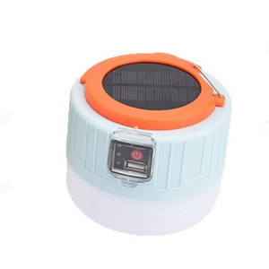 Solar Camping <b>Lamp</b> Led Light Portable Outdoor Emergency Light With Usb <b>Charging</b> 25000 Hours Lifespan - Product Image 1