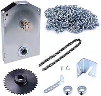 Quincaillerie pour porte de garage à volet roulant sectionnel bon marché vente en gros palan à chaîne manuel pour porte coulissante de garage