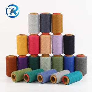 批发苹果绿棉混纺纱，染色，防起球，高品质，适用于织物设计/毛巾/袜子/针织品 - Product Image 6