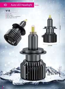 <span class=keywords><strong>V15</strong></span> haz de 360 grados 6 lados mini coche LED faros bombilla para coche 9006 H4 H1 H3 H7 H11 9005 vehículo 12V 24V universal - Product Image 2