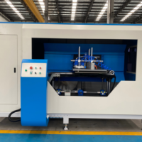 Scie à découper les profilés en aluminium WEIKE CNC WJK-650 pour murs-rideaux avec affichage numérique pour le traitement des extrémités