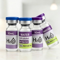 21. Autocollant personnalisé pour flacon de peptides de recherche, en vinyle résistant au froid, pour flacon en verre de 10 ml, usage de recherche uniquement