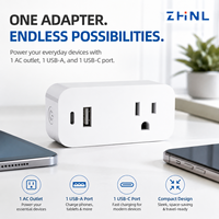 Prises électriques intelligentes ZHNL avec télécommande Wi-Fi, étanches, de type C USB, pour usage domestique, fabriquées par un fabricant spécialisé dans la protection de la sécurité