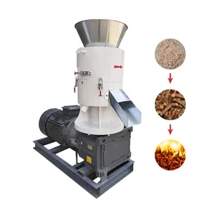 Hot Sale Factory Price Wood Pellet Hydraulic Making Machine Biomass