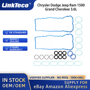Kit de juntas de cubierta de válvula Linkteco para Chrysler <span class=keywords><strong>Dodge</strong></span> Jeep Ram 1500 Grand Cherokee 3.6L 2010-<span class=keywords><strong>2016</strong></span> VS50805R 5184331AC 5184562AC - Product Image 4