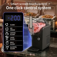 Baiwin 2.4L 4.8L Slushmachine, fruitsap- en smoothiemachine, 1 of 2 tanks, bevroren party-koude drankenmaker, slushiemachine, OEM