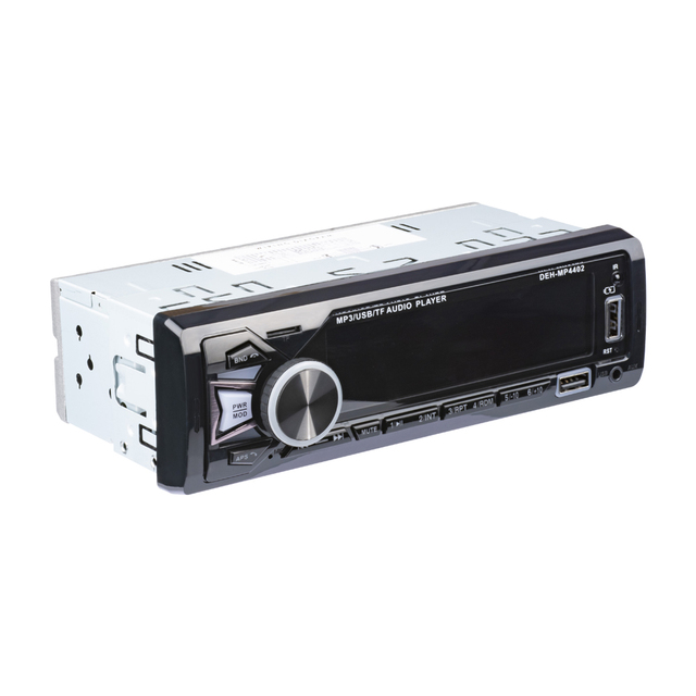Universal Autradio 1Din Car Radio Big Screen Car Player 1 Din With USB AUX MMC Card Slot BT Fast Charge FM Radio