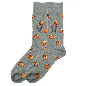 Chaussettes habillées amusantes à motifs pour hommes en coton peigné – Meias fantaisie au design original – Chaussettes cadeaux en coton pour hommes - Product Image 5