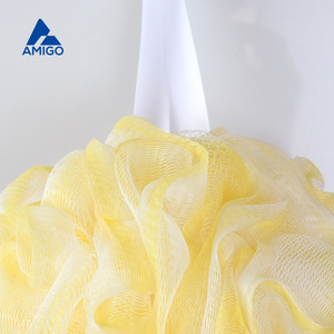 Amigo Bath Sponge 50g Flower Shape Soft Mesh For Back Scrubbing And Foaming - Product Image 3