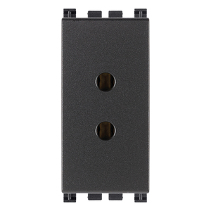 2P 6A 24V SELV ซ็อกเก็ตสีเทา 4.1x2.8x5.3 ซม. สำหรับใช้ไฟฟ้า - Product Image 1