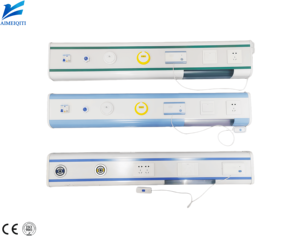 Unité de fixation murale pour équipement de gaz médical sur lit d'hôpital avec sorties d'air, d'oxygène et de vide pour les lits de soins intensifs - Product Image 5